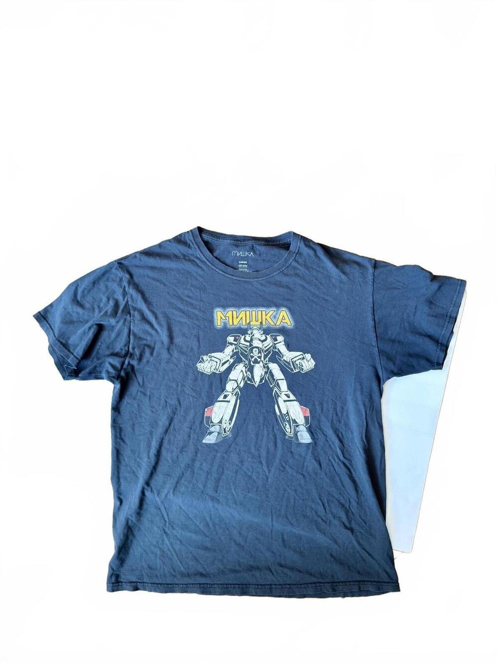 Mishka Graphic T-Shirt with Robot Design